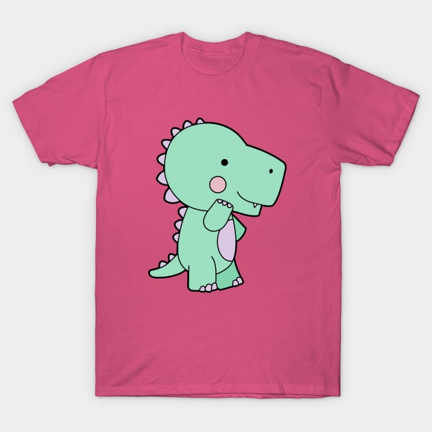 Pastel AdoraSaurus T-Shirt by LuxCups